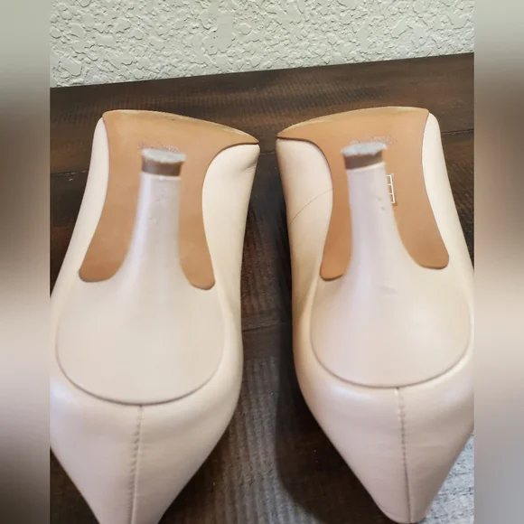 Coach Cream Pointed Toe Pumps - Picture 8 of 10